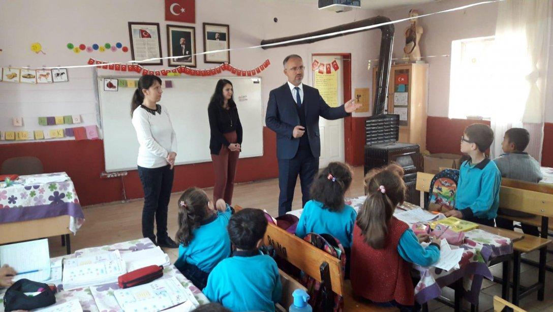İlçe Milli Eğitim Müdürü Mustafa CÖRE'nin Okul Ziyaretleri