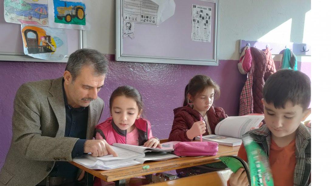 İlçe Milli Eğitim Müdürümüz Bilal ŞEN Kayı İlkokulu ve Gürpınar İlkokulunu ziyaret etti