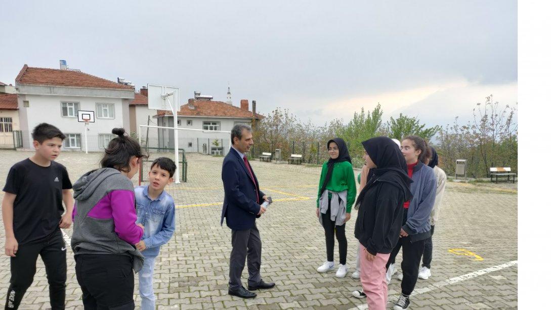 İlçe Milli Eğitim Müdürü Sayın Bilal ŞEN Günlüce Ortaokulu Ziyaret Etti