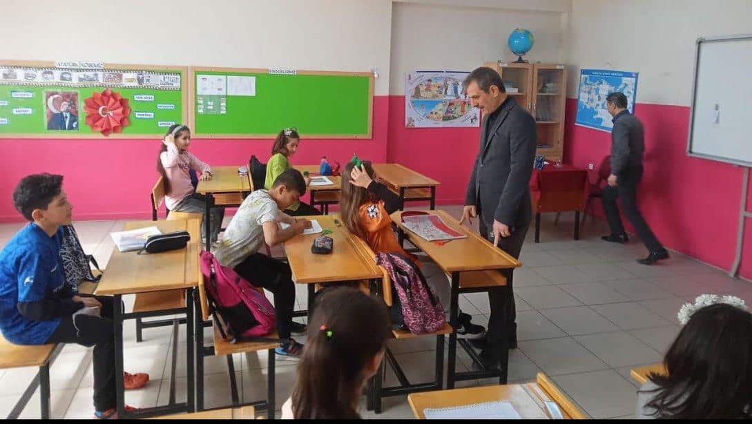 İlçe Milli Eğitim Müdürümüz Sayın Bilal ŞEN, Örencik İlkokulu ve Ortaokulunu Ziyaret Etti